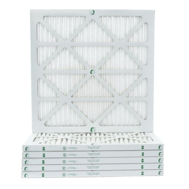 Actual Size 16x24x1 MERV 10 AC & Furnace Air Filters Box of 6 15-1/2 x 23-1/2 x 7/8 Actual Size 16x24x1 MERV 10 AC & Furnace Air Filters Box of 6 15-1/2 x 23-1/2 x 7/8